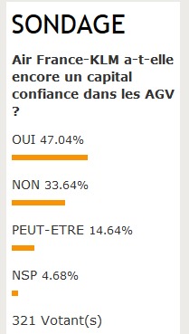 Air France garde encore un capital confiance dans les agences