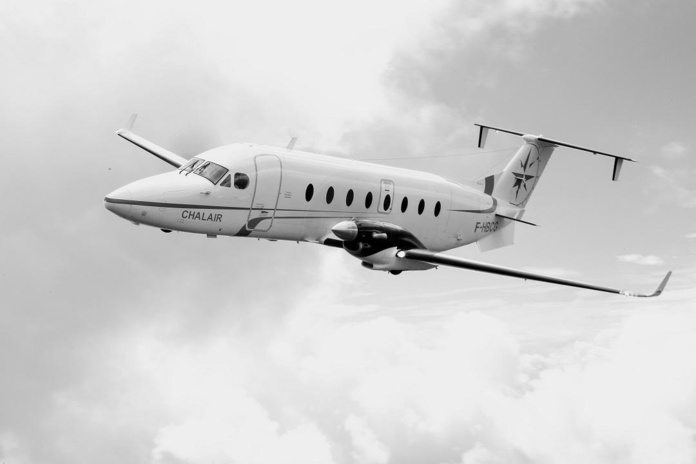 Chalair : A raison de 4 fréquences hebdomadaires, opérées avec un appareil de type Beechcraft 1900 de 19 sièges, Bordeaux sera donc de nouveau reliée à Montpellier en 1h15 de vol. - DR