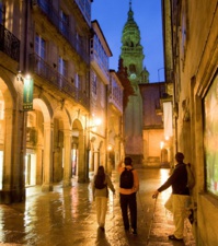 Dans les ruelles de la ville - DR : OT de Santiago Dans les ruelles de la ville - DR : OT de Santiago