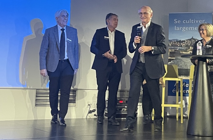 De gche à droite : Lucien Salemi, Maxime Tissot et Marc Thepot /crédit OMTC De gche à droite : Lucien Salemi, Maxime Tissot et Marc Thepot /crédit OMTC