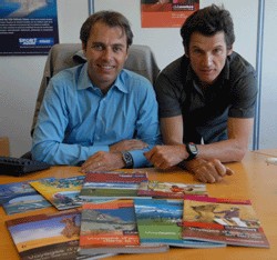 Xavier Descamps et Tanguy Dadon co-présidents de Tourisport Company - Crédit M.Gounot