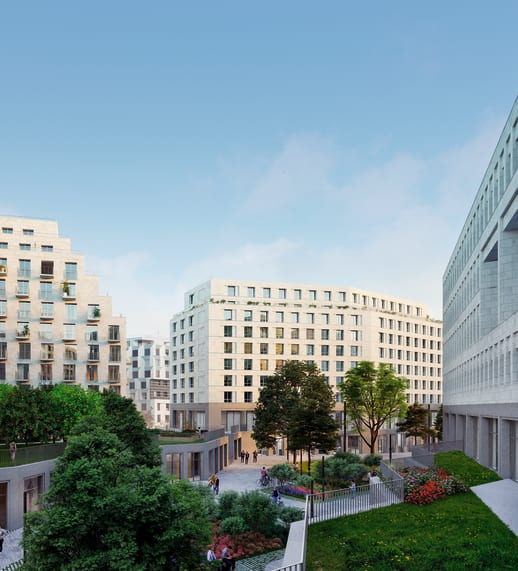 L'hostel parisien de l’UCPA se composera de 59 chambres et d'un multiplexe sportif de 3000 m² - photo UCPA