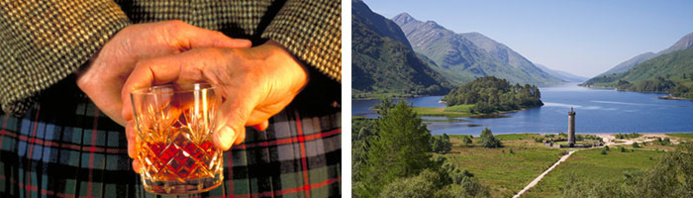 Whisky écossais © VisitBritain - Glenfinnan © VisitBritain Joe Cornish