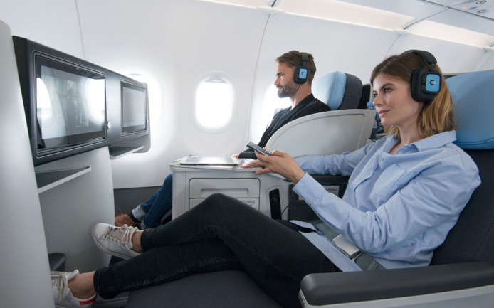 Safrans du Monde a choisi la compagnie aérienne La Compagnie pour un confort passager version Grand Luxe © La Compagnie Safrans du Monde a choisi la compagnie aérienne La Compagnie pour un confort passager version Grand Luxe © La Compagnie