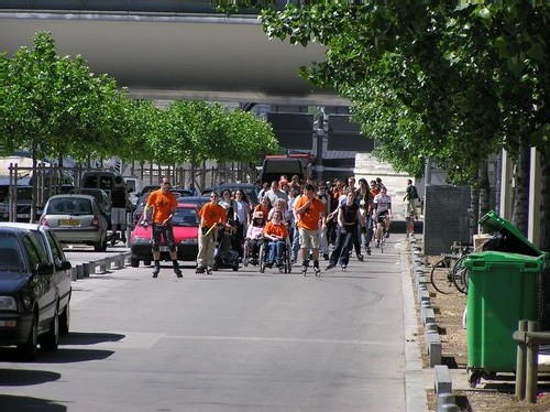 Mobile en Ville : des randos pour personnes valides et invalides