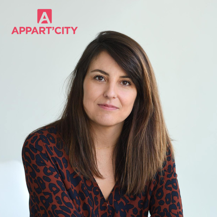 Emilie Sarda, directrice marketing & communication Appart'City