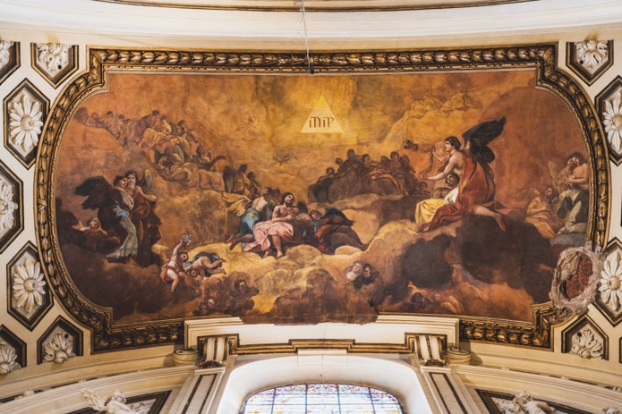 En 1772, le maître a été chargé de peindre la voûte de Coreto de la Basilique « L’adoration du nom de Dieu » - DR : Sitios de España cédées par Zaragoza Turismo
