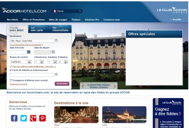 Accorhotels.com détrône Voyage SNCF et mise sur le search marketing