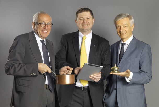 Jean-François Mesplède, Rémi Ohayon et Michel Bouquier.