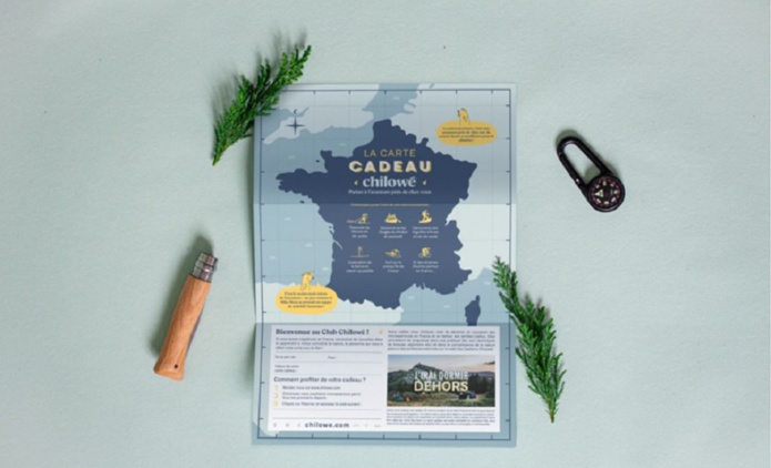 Chilowé propose une carte cadeau pour choisir parmi plus de 50 micro-aventures - DR