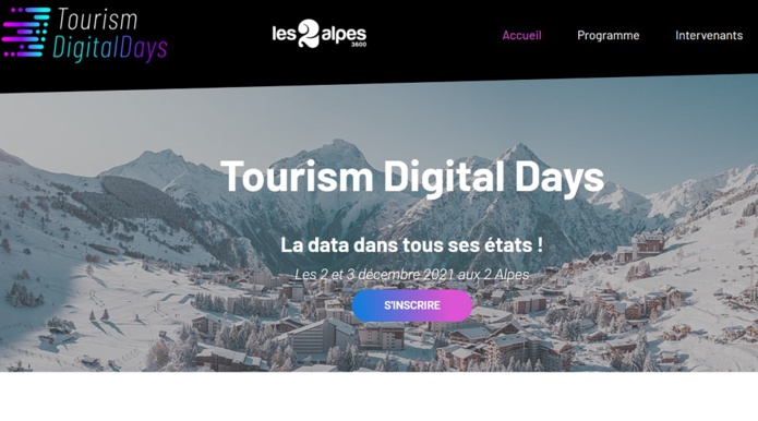 Tourism Digital Days se tiendra les 2 et 3 décembre 2021 - DR