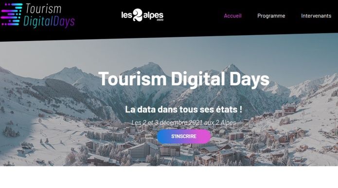 Tourism Digital Days se tiendra les 2 et 3 décembre 2021 - DR Tourism Digital Days se tiendra les 2 et 3 décembre 2021 - DR