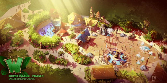 Walibi Rhône-Alpes dresse un bilan positif en 2021 et ouvre un nouvel espace en 2022 - DR Walibi Rhône-Alpes dresse un bilan positif en 2021 et ouvre un nouvel espace en 2022 - DR