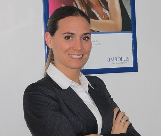 Aude Saint-Jullian, product line manager rail chez Amadeus