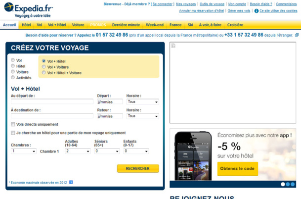 DGCCRF : le Groupe Expedia assigné en justice