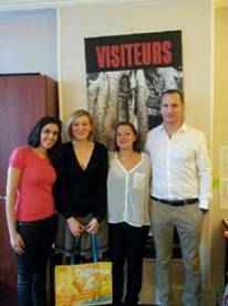 De gauche à droite : Sihame Haddane - Visit California France & Belgique, Loreline Branswick - Visiteurs/Partir, Elise Boisson - San Francisco Travel et Christophe Liot - Air France - Photo DR De gauche à droite : Sihame Haddane - Visit California France & Belgique, Loreline Branswick - Visiteurs/Partir, Elise Boisson - San Francisco Travel et Christophe Liot - Air France - Photo DR