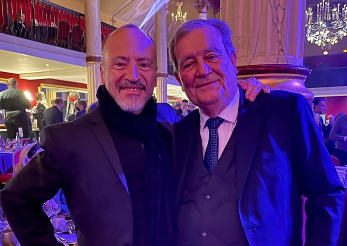 Votre serviteur en compagnie de Henke Kelner, ancien patron de Davidoff /crédit DR Votre serviteur en compagnie de Henke Kelner, ancien patron de Davidoff /crédit DR