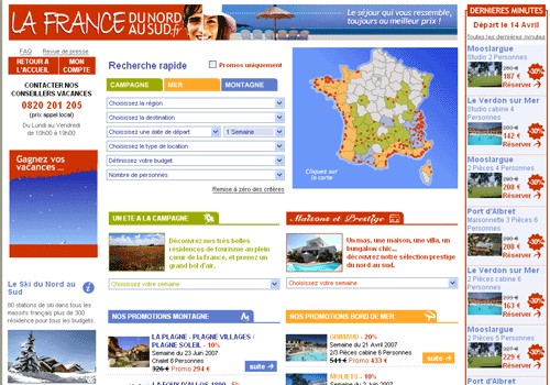 LaFranceduNordauSud.fr lance une nouvelle carte interactive de recherche