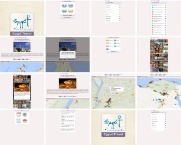 L'application "Egypt Travel" est disponible gratuitement sur Apple Store - Capture d'écran L'application "Egypt Travel" est disponible gratuitement sur Apple Store - Capture d'écran