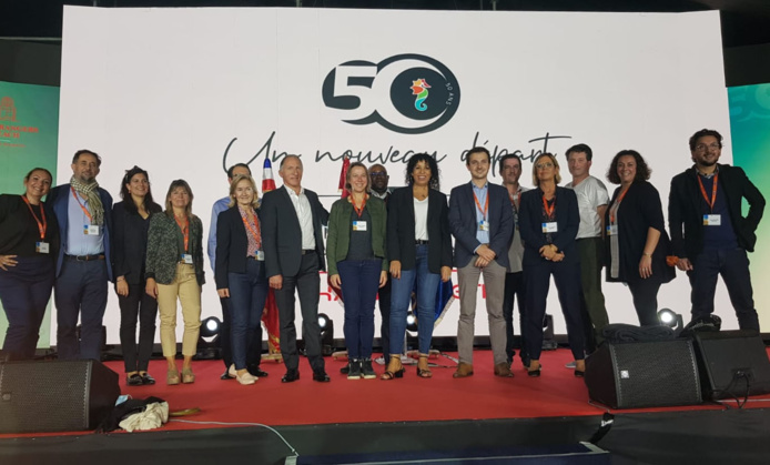 L'équipe Selectour à l'occasion des 50 ans du réseau lors du Congrès d'Hammamet en Tunisie - Photo CE
