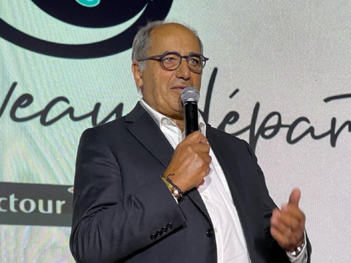 Jean-Pierre Mas au Congrès Selectour est revenu sur les négos en cours avec la SNCF "Jusqu'à fin 2022 il n'y aura pas de réduction de la commission globale et la SNCF n'a jamais parlé de commission zéro pour 2023" - Photo JDL