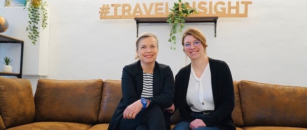 Emmanuelle Winter et Clémence Engler en charge du pôle relations presse de Travel-Insight - DR