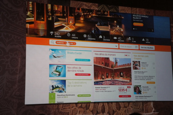 Le nouveau site BtoC Selectour-Afat.com vient d'être présenté aux agences du réseau -Photo CE Le nouveau site BtoC Selectour-Afat.com vient d'être présenté aux agences du réseau -Photo CE