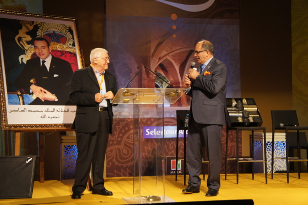 Philippe Demonchy;, président Fondateur de Selectour et Jean-Pierre Mas, président de Selectour Afat - Photo CE Philippe Demonchy;, président Fondateur de Selectour et Jean-Pierre Mas, président de Selectour Afat - Photo CE