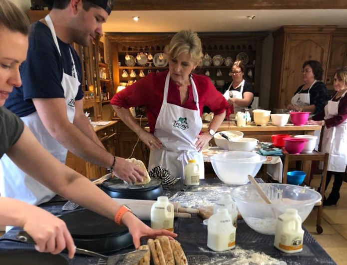 Cours de cuisine chez Tracey en Irlande du Nord © Tracey's Farmhouse Kitchen