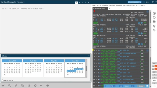 L’ergonomie de la nouvelle plateforme propose un écran partagé en deux : à droite une partie « recherche » et celle de gauche pour la réservation. L’ergonomie de la nouvelle plateforme propose un écran partagé en deux : à droite une partie « recherche » et celle de gauche pour la réservation.