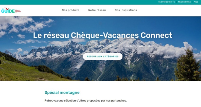 Nouveauté pour la saison 2021-2022, le Chèque-Vacances Connect, version entièrement dématérialisée du Chèque-Vacances, permet de payer, par Internet ou en face-à-face, un ensemble de prestations dans de nombreuses stations de ski - DR : ANCV