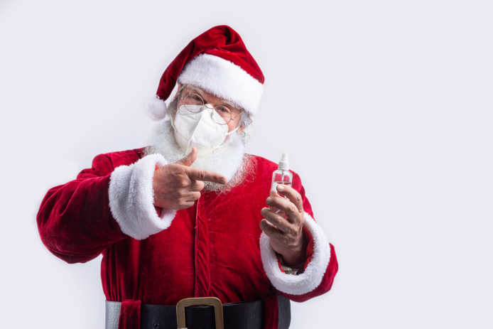 Même le Père Noël n'y échappera pas cette année... /crédit DepositPhoto