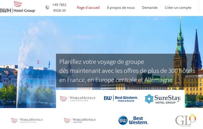 La maison-mère de Best Western a signé avec Get Your Group  - DR