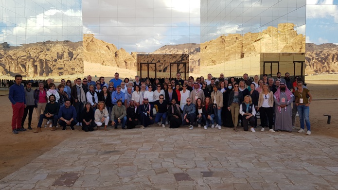 La convention des franchisés Havas Voyages a réuni quelque 75 participants à AlUla en Arabie Saoudite du 8 au 11 janvier 2022 - Photo CE