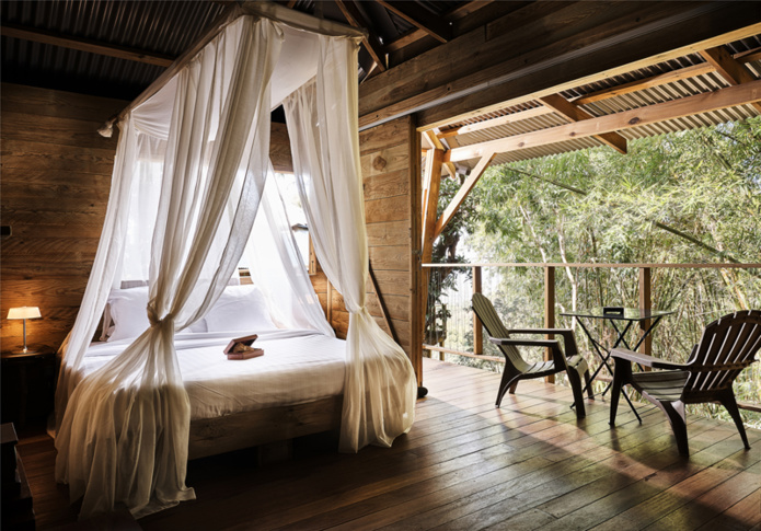 chambre d'hotes cabane sur une île - ©IRT - studio lumiere