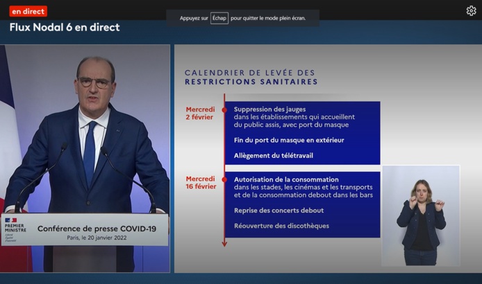 Jean Castex a annoncé que le pass vaccinal entrera en vigueur lundi - DR