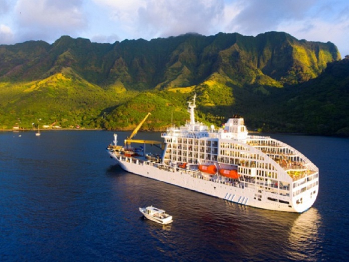 En Polynésie, les navires de plus de 3 500 personnes sont interdits depuis le 1er janvier 2022 - DR