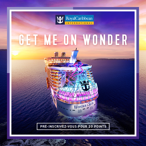 Le grand jeu concours célèbre l'arrivée du Wonder of the Seas, nouveau navire de Royal Caribbean - DR : - Compte Twitter Royal Carribean