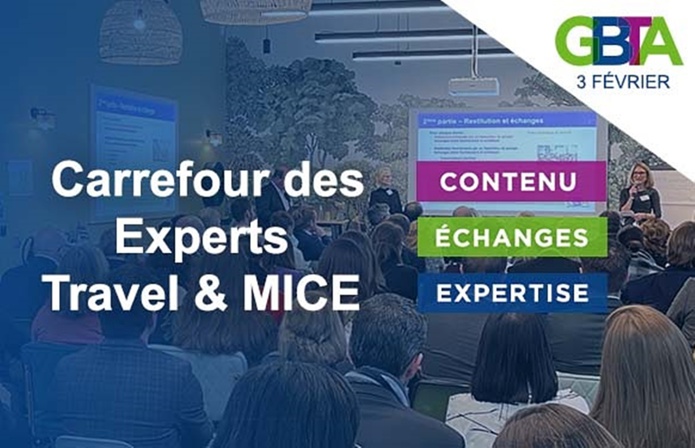 Carrefour Experts GBTA : le come back du voyage d'affaires et du MICE en présentiel Carrefour Experts GBTA : le come back du voyage d'affaires et du MICE en présentiel