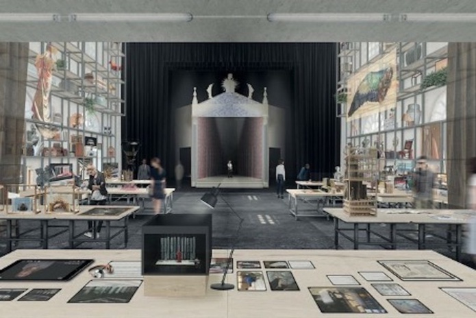 Le nouvel espace consacré à l'interprétation d'une mise en scène (Ateliers Adeline Rispal) Le nouvel espace consacré à l'interprétation d'une mise en scène (Ateliers Adeline Rispal)