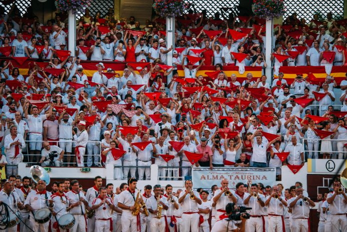 Solidarité et courage. : férias landaises (© Sébastien Chebarrier) Solidarité et courage. : férias landaises (© Sébastien Chebarrier)