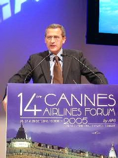 J.-C. Spinetta, président d'Air France-KLM, est un habitué du CAF