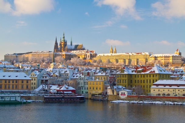 Prague, ici sous la neige, attire 80% de la clientèle française - DR