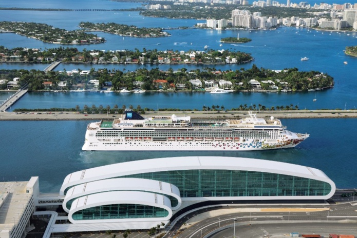 Le nouveau terminal de Norwegian Cruise Line à PortMiami vient d’obtenir la certification LEED Gold - DR : NCL