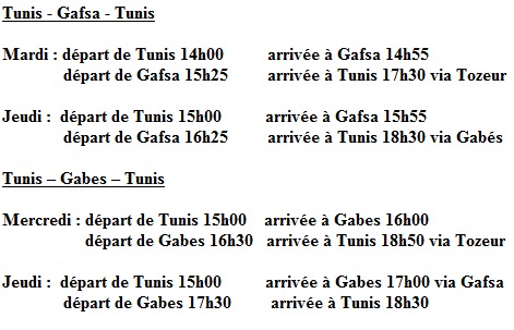 Tunisair : reprise des dessertes de Gafsa et Gabes le 21 janvier 2014 Tunisair : reprise des dessertes de Gafsa et Gabes le 21 janvier 2014