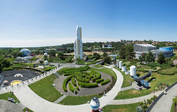 Le site de la Cité de l'Espace à Toulouse (© Cité Espace)