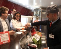 Le bar FRECCIABistrò est de nouveau accessible entre Paris, Lyon, Chambéry et Modane - DR : Trenitalia