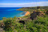 Vue sur Ramla Bay, à Gozo © Malta Tourism Authority