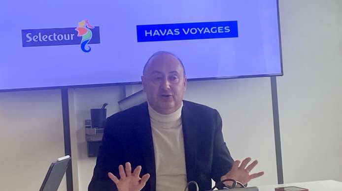C'est à Ivry-sur-Seine, au siège de Selectour, que Laurent Abitbol, a présenté l'actualité des entités qu'il préside - Photo LG C'est à Ivry-sur-Seine, au siège de Selectour, que Laurent Abitbol, a présenté l'actualité des entités qu'il préside - Photo LG