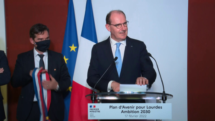 Le Premier ministre a présenté lui-même le plan de transformation du tourisme à Lourdes (©PM)